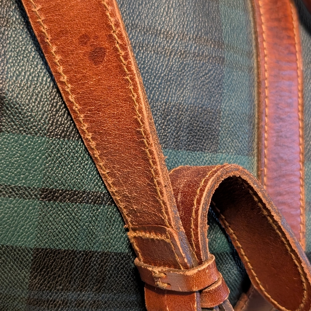 Vintage Polo Ralph Lauren Boston Bag Preloved Plaid - Picture 10 of 14